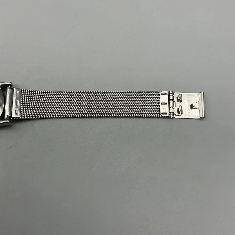 Grenen Womens Watch 27mm MOP Dial Stainless Mesh Band M225SSI New Battery